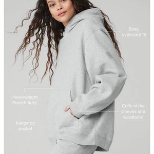 Gray - ALO Renown Heavyweight Hoodie
